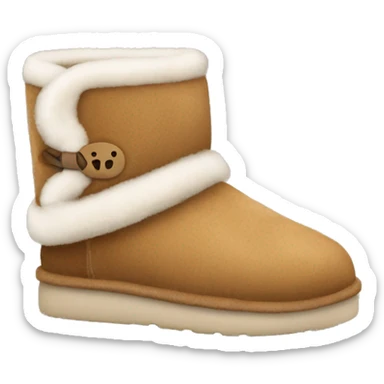 Ugg slippers sticker