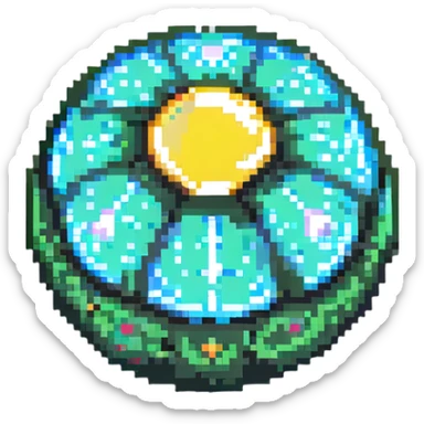 gime me an emoji of the fairy as a ball of light in zelda sticker