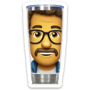 Stanley 40 ounce quencher tumbler sticker