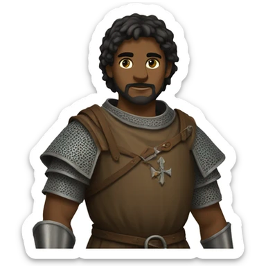 Leon medieval sticker