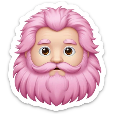 Barbe à papa sticker