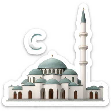 Turkish mosque sticker