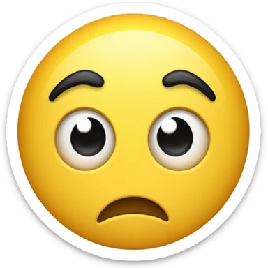 Side eye emoji sticker