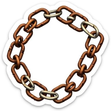The chains are broken sticker