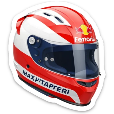 max verstappen helmet sticker