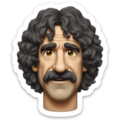 frank zappa sticker