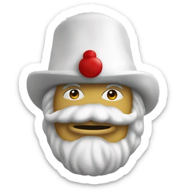 bonhomme gêné sticker