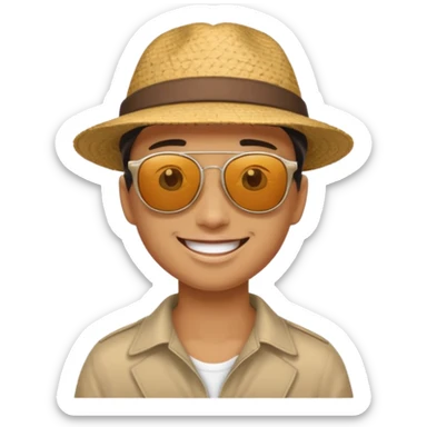 Out of office taking a break sticker