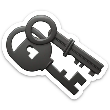 documents and keys sticker