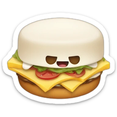 i'm happy and hungry sticker