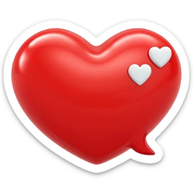 heart, comment and send sticker