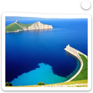 Сердечко в виде породы лайка sticker