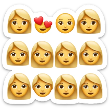 emoji de ofrecer los servicios de una manera inteligente y organizada sticker