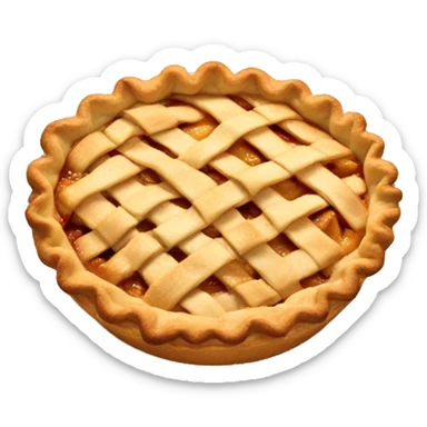 apple pie sticker