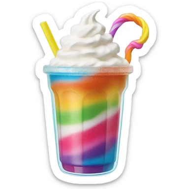 Slushy sticker