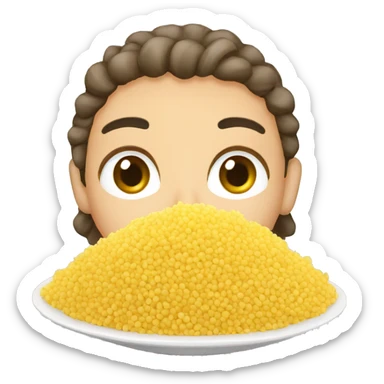 Couscous sticker