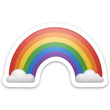 Rainbow sticker