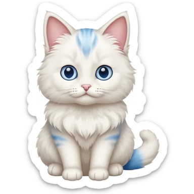 Color point cat sticker