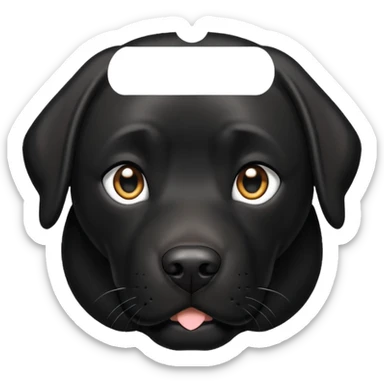 Labrador policial sticker