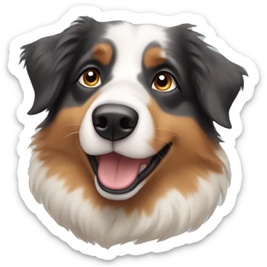 Australian shepherd sticker