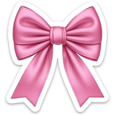 The cozy pretty bows that are coquette  sticker