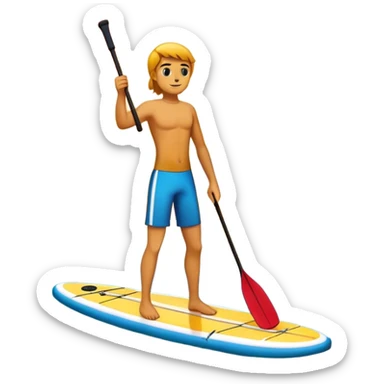 Sunrise Paddleboarding
 sticker