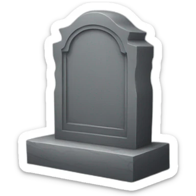 tombstone-joy-emoji sticker