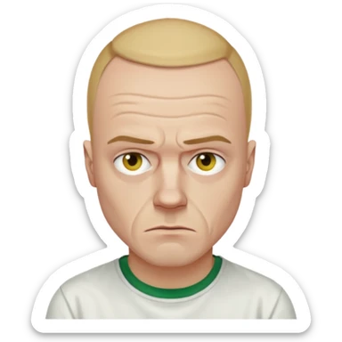 jessy pinkman white from the breaking bad sticker