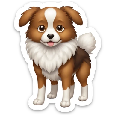 Hund mit 6 Beine sticker