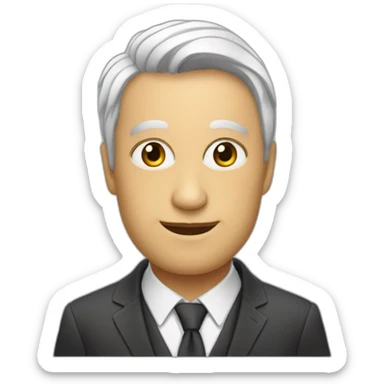 Madame sur un monsieur sticker