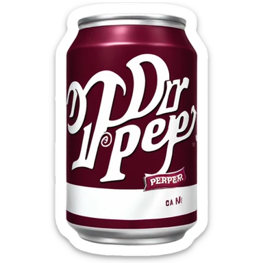 Dr. Pepper sticker