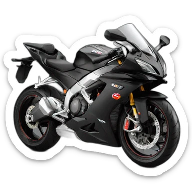 Black aprilia rs660 gp sticker