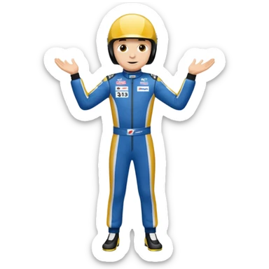 George Russel T pose sticker