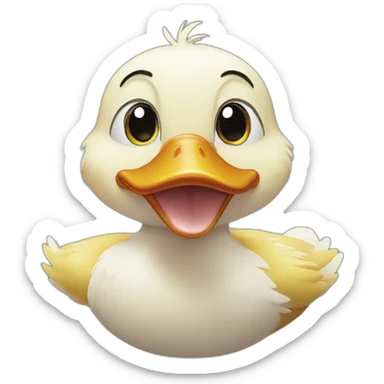 Duffy duck sticker