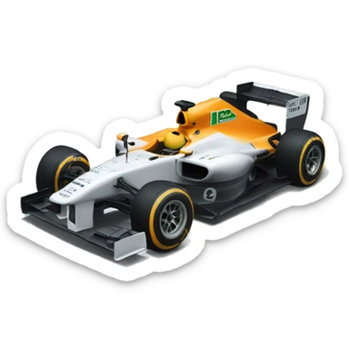 f1 car sticker
