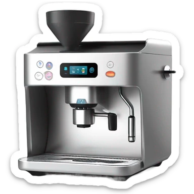 coffee machine mini sticker