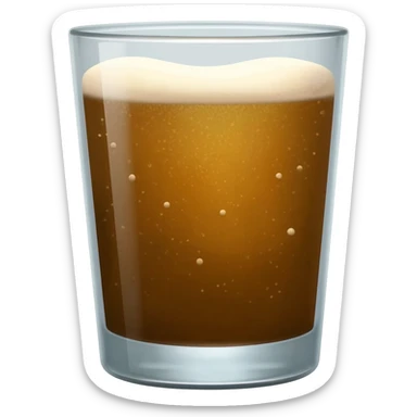 Pint of guinness emoji sticker