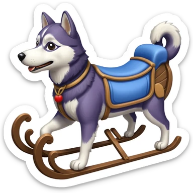 huskysleigh  sticker