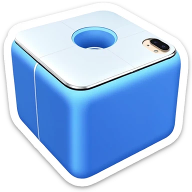 흰 접시에 담긴 3피스의 카츠산도를 아이폰 iOS 이모지 스타일의 투명 배경 파일로 만들어줘.
단순하면서도 3D 볼륨감과 은은한 광택이 느껴지는 표면 질감을 사용하고,
복잡하지 않은 형태와 또렷한 색상을 통해 한눈에 인식되도록 디자인해줘. sticker