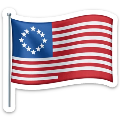 A flag that says Connor I’m going to tickle you sticker