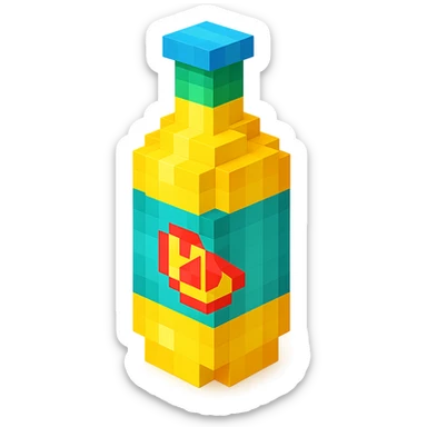 Borjomi lemonade sticker