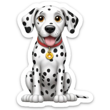 Dalmatian sticker
