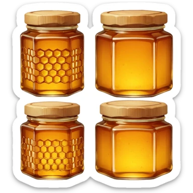 Artisan Honey Jars sticker