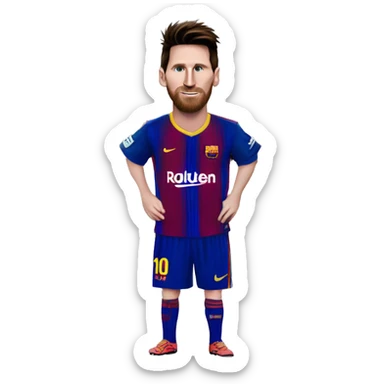 Messi Messi Ankara Messi Messi Ankara Messi gooooooal sticker