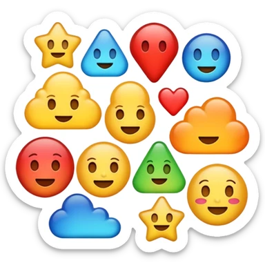 Random emoji sticker