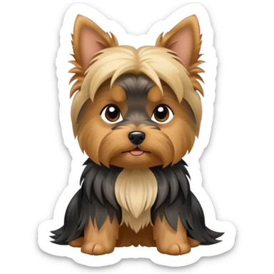 yorkshire dog sticker