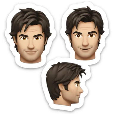 ian somerhalder  sticker
