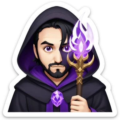 Obsidian Mage sticker