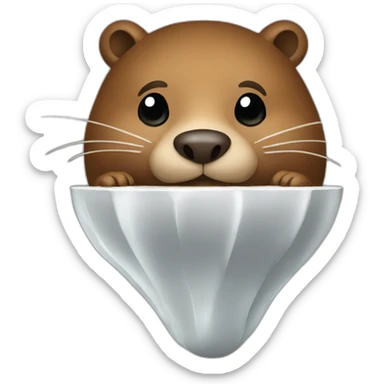 beaver and plumb sticker