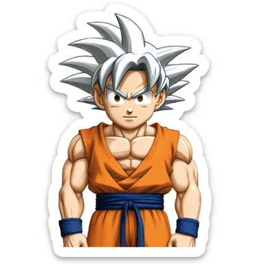 Goku de dbz  sticker